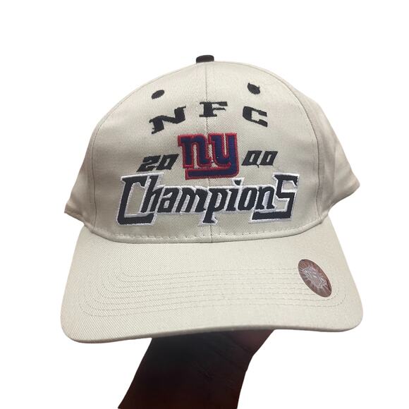 Vintage 2000 New York Giants NFC Champs SnapBack - Picture 1 of 4
